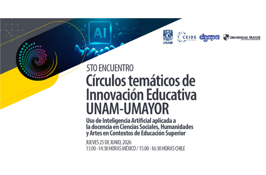 U. Mayor y UNAM realizarán nueva jornada de colaboración para profesores de Chile y México