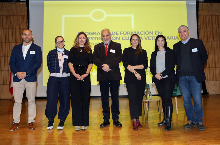 Escuela de Medicina Veterinaria y BioUp I+D se proyectan como referentes en investigación clínica veterinaria en la región