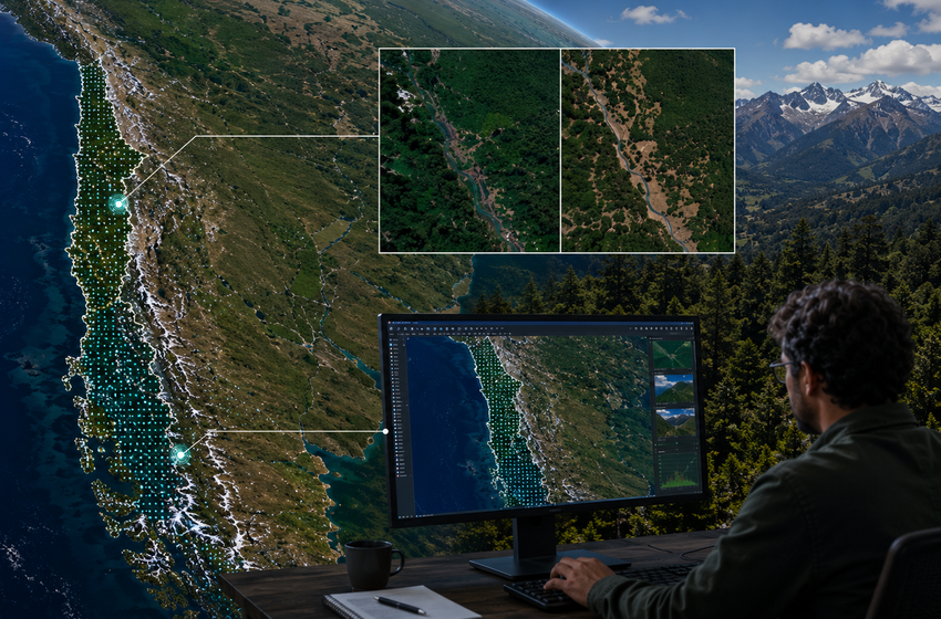 Equipo U. Mayor desarrollará proyecto para fortalecer el monitoreo de los bosques de Chile
