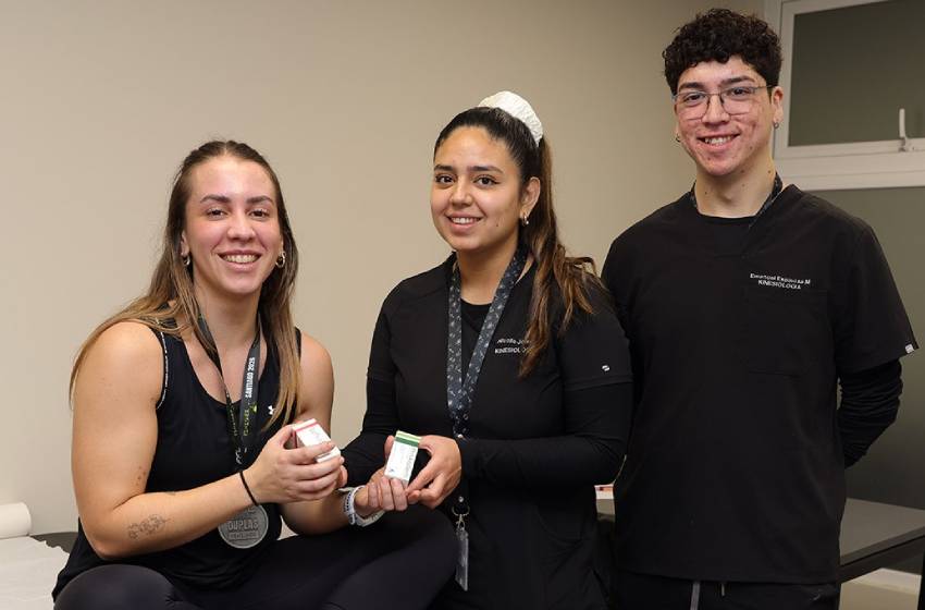 Escuela de Kinesiología realizó más de 100 atenciones en FFL Series 2026