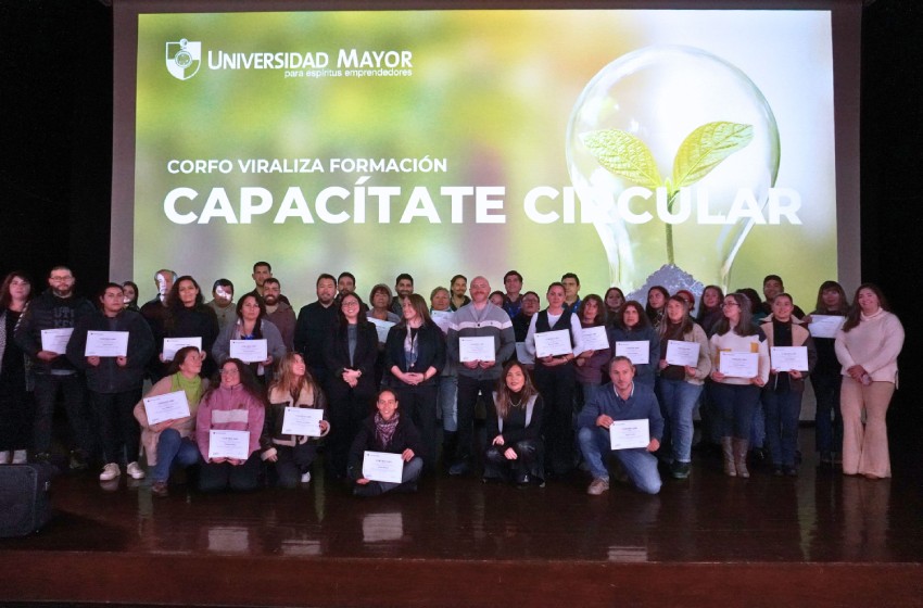 U. Mayor capacitó a más de 50 emprendedores en economía circular e innovación sostenible