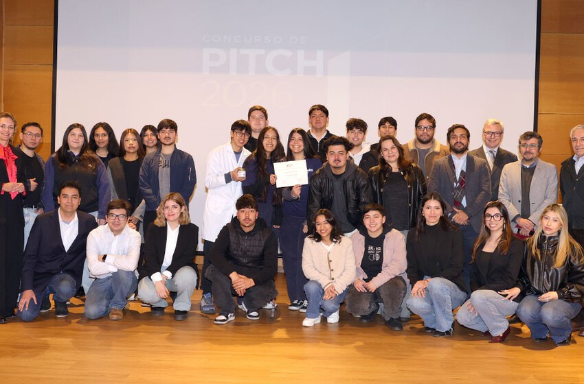 Concurso de Pitch 2026 premió a cuatro proyectos creados por futuros ingenieros