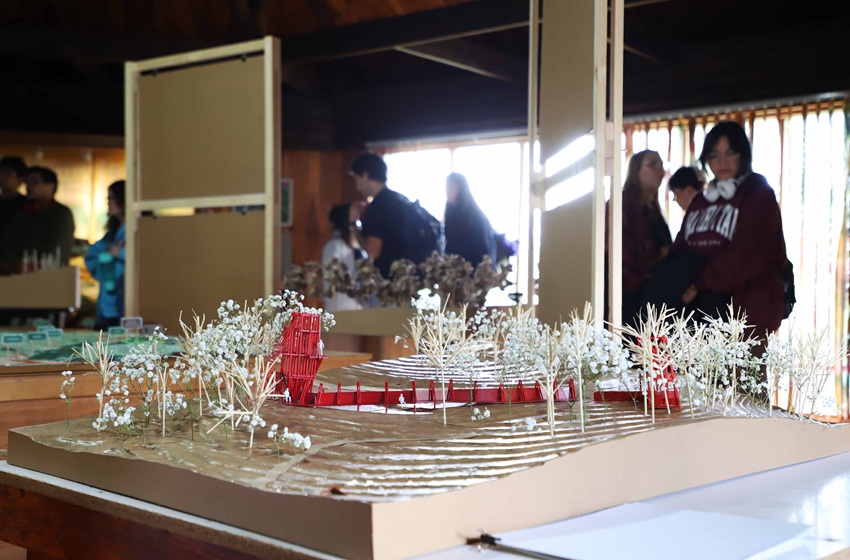 Futuros arquitectos reimaginaron espacios estratégicos del Cerro Ñielol