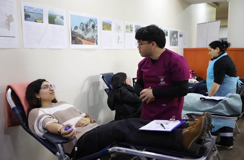 Tecnología Médica realizó nueva colecta de sangre junto al Hospital Regional