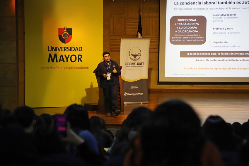 Exitosa jornada académica de Enfermería enfocada en cardiología, liderazgo e innovación en el cuidado se realizó en la U. Mayor