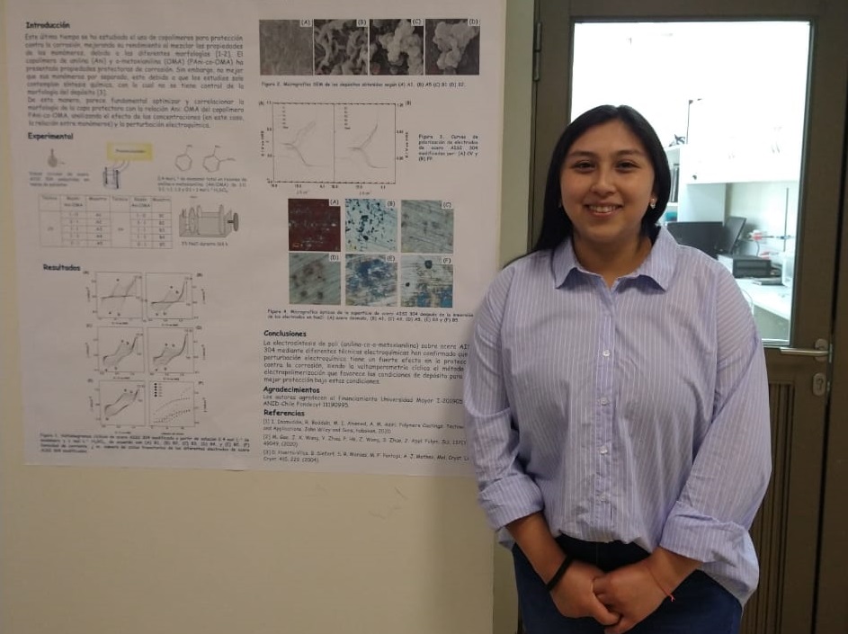 CIENCIA//Investigadora promisoria: Estudiante de la sede Temuco participó en congreso online de electroquímica en México