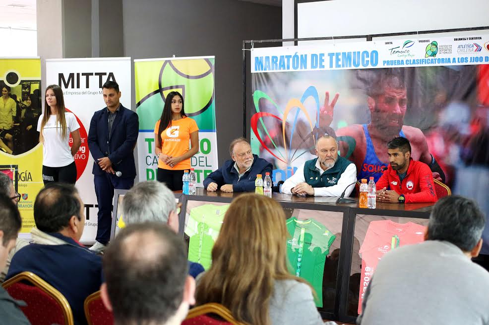 DEPORTE//Con apoyo de la Universidad Mayor lanzan Maratón Internacional Temuco Araucanía 2020