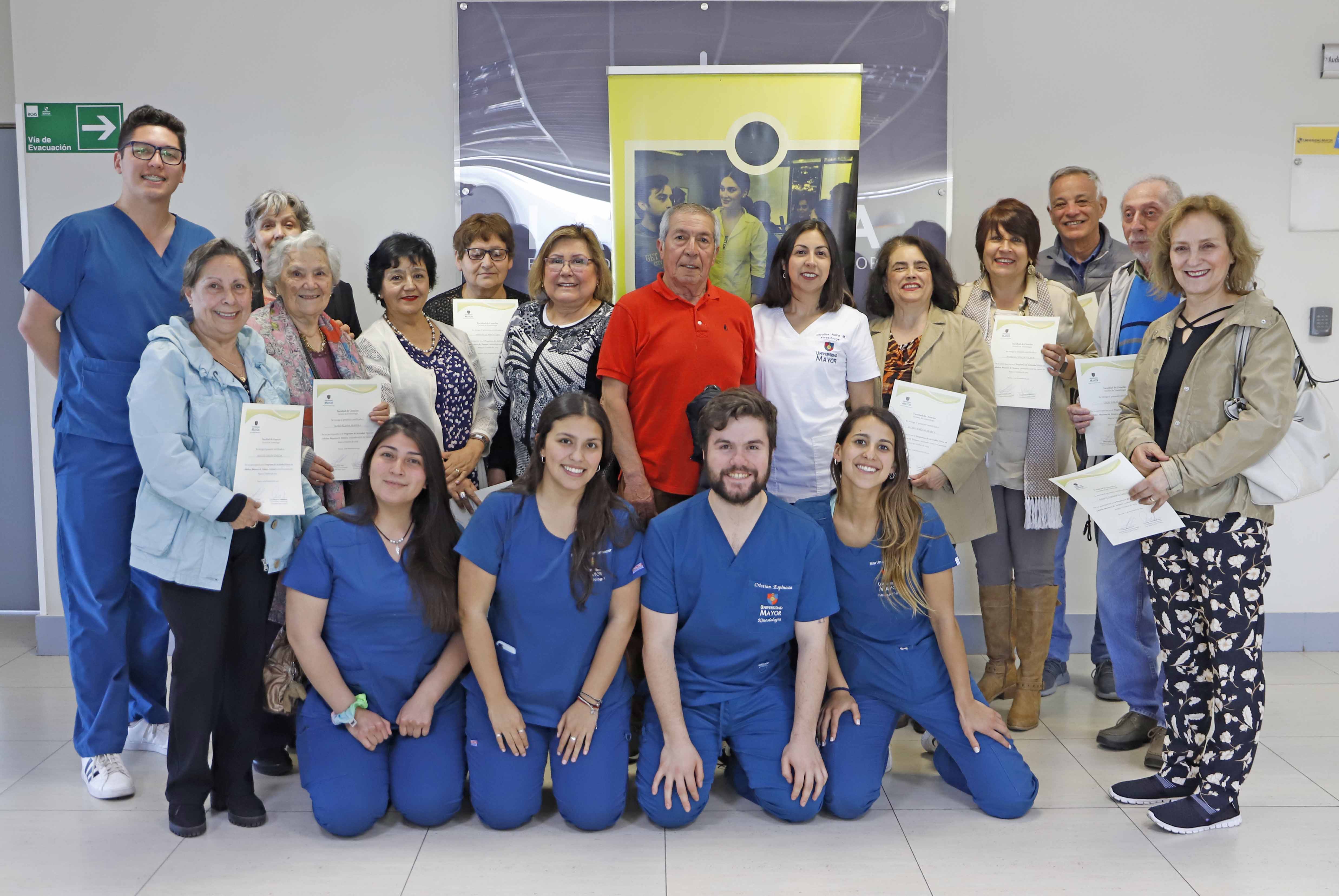EJERCICIO//Programa de Actividad Física de Kinesiología benefició a 50 adultos mayores de Temuco