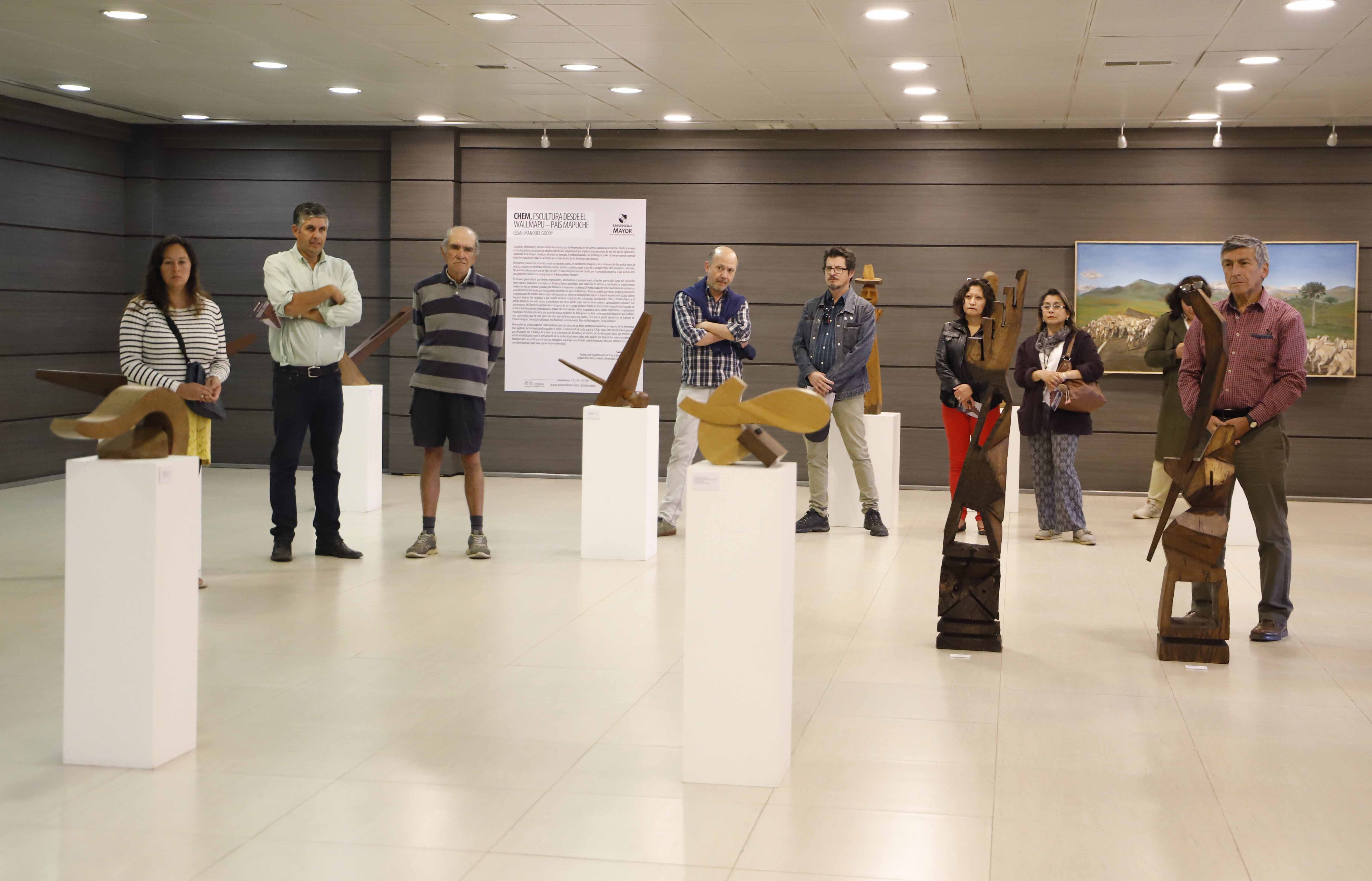 ARTE//César Manquel presenta “CHEM, escultura desde el Wallmapu” en la Universidad Mayor