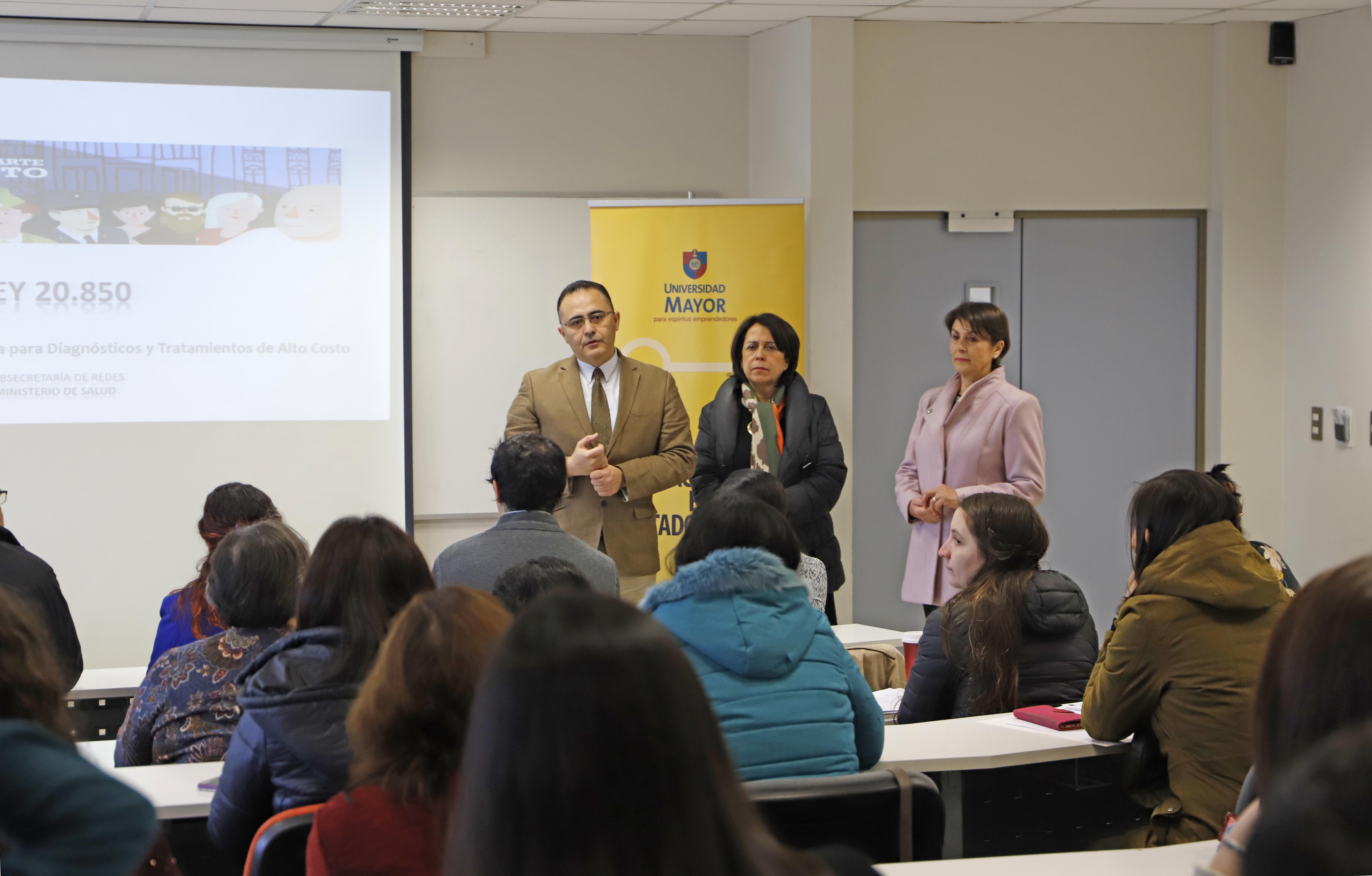 ACREDITACIÓN//U. Mayor capacita a profesionales del Servicio de Salud Araucanía Sur en Ley Ricarte Soto