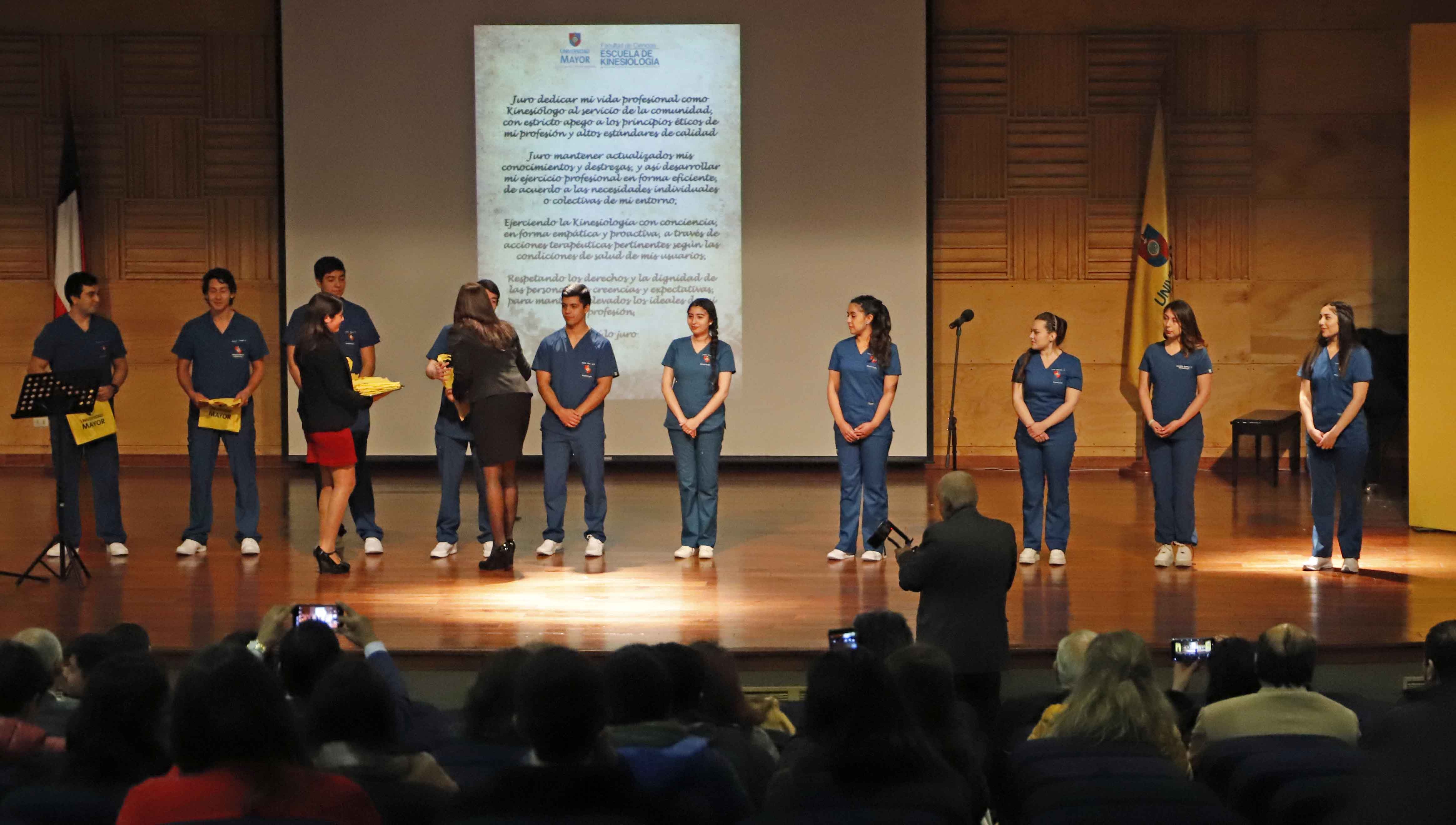 COMUNIDAD//Docentes y estudiantes celebraron el día del Kinesiólogo en la Universidad Mayor