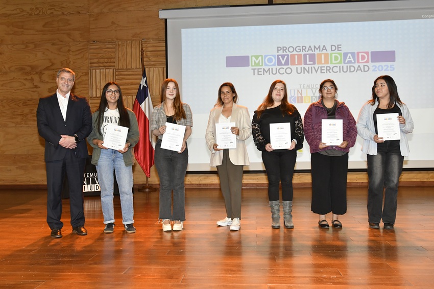 Temuco UniverCiudad certificó a egresados de Programa de Movilidad 2025