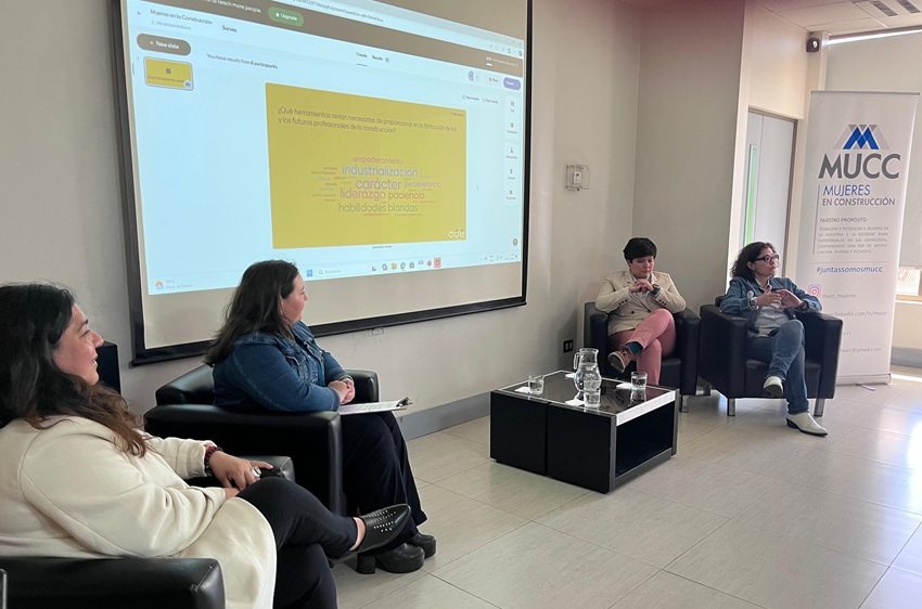 Conversatorio “Mujeres en la Construcción” se desarrolló en la U. Mayor sede Temuco