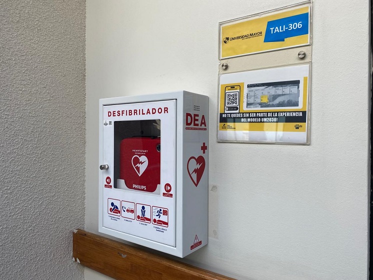Sede Temuco cuenta con nuevo Desfibrilador Externo Automático (DEA)