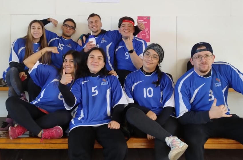 Futuros terapeutas ocupacionales obtuvieron trofeo en Primer Encuentro Universitario Inclusivo de Goalball