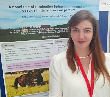 MEDICINA VETERINARIA // Docente de Veterinaria expuso en congreso sobre bienestar animal en Holanda