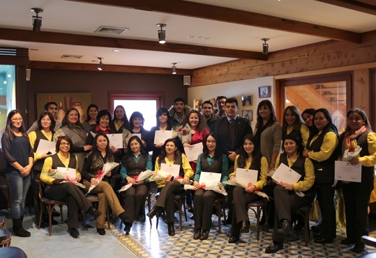 Corporativo//U. Mayor sede Temuco reconoció a sus colaboradores destacados