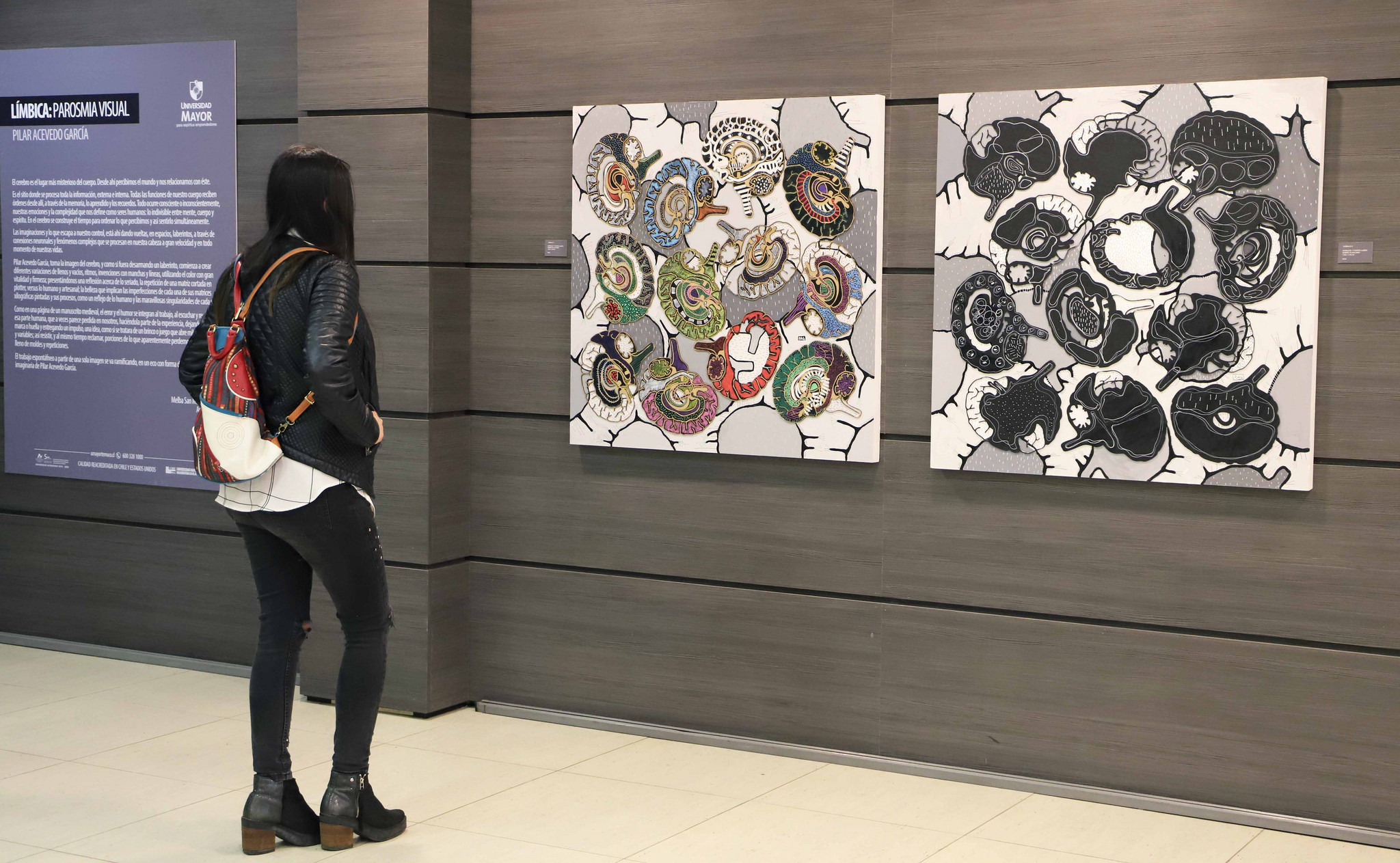 EXPOSICIÓN//“Límbica: parosmia visual” llega a la Sala de Arte de la Universidad Mayor