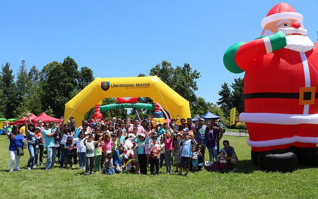 BIENESTAR//Universidad Mayor festejó Navidad junto a colaboradores y sus hijos