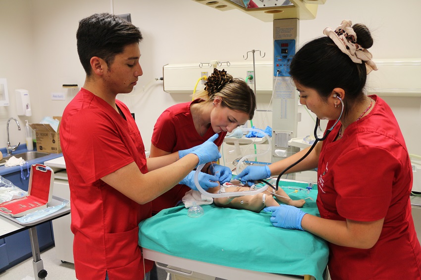 Internos de Obstetricia y Puericultura participaron en curso de Reanimación Neonatal