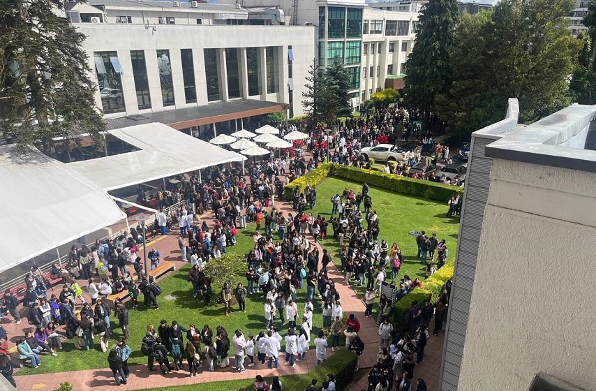 Exitoso simulacro de evacuación en Campus Alemania
