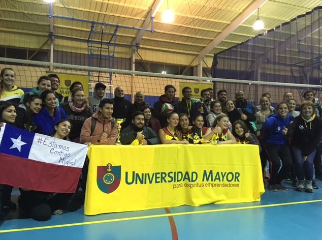 DEPORTES//Universidad Mayor apoya Campeonato Sudamericano de Voleibol