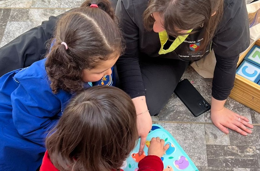 Estudiantes de Terapia Ocupacional realizaron evaluaciones de desarrollo psicomotor en Villarrica