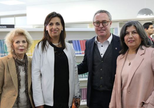 CORPORATIVO//Realizaron acto por remodelación de Biblioteca en Campus Avenida Alemania