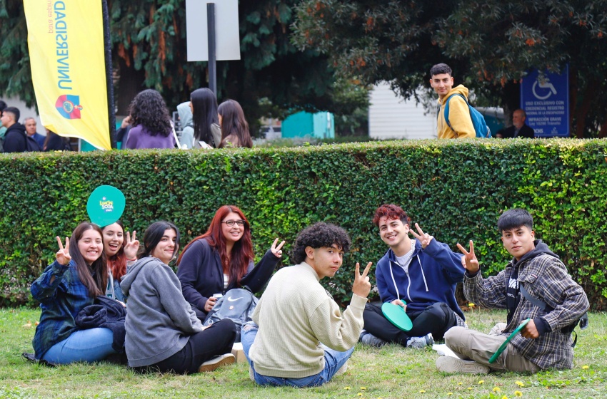 Universidad Mayor sede Temuco dio la bienvenida a sus nuevos estudiantes