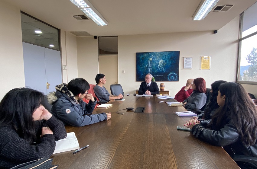 Estudiantes de la sede Temuco conocieron detalles del proceso de transformación académica