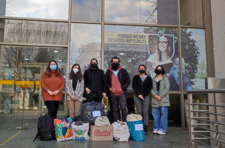Estudiantes de Psicología realizaron exitosa campaña solidaria para personas en situación de calle