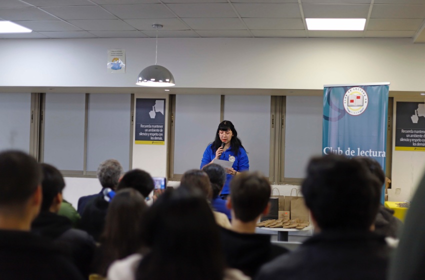 Club de Lectura tuvo exitoso lanzamiento en la sede Temuco
