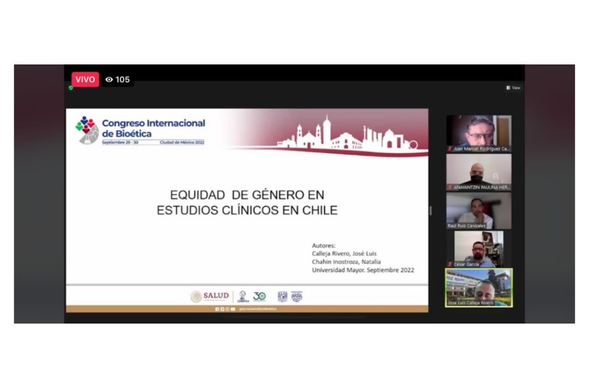Académicos de la sede Temuco presentaron estudio de equidad de género en Congreso Internacional de Bioética