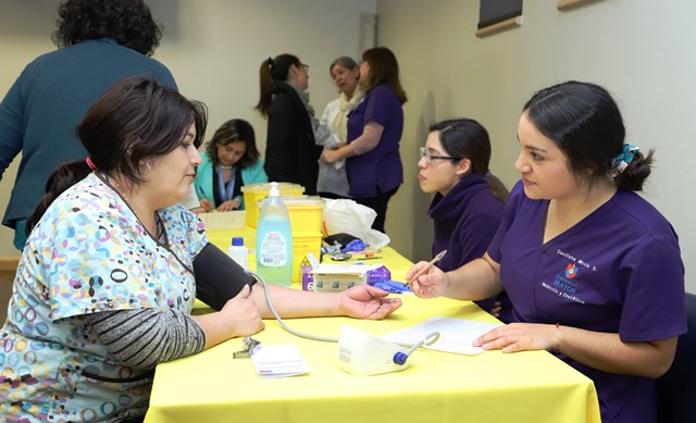COLABORACIÓN//Carrera de Nutrición inició trabajo de salud preventiva en Cesfam Conunhueno
