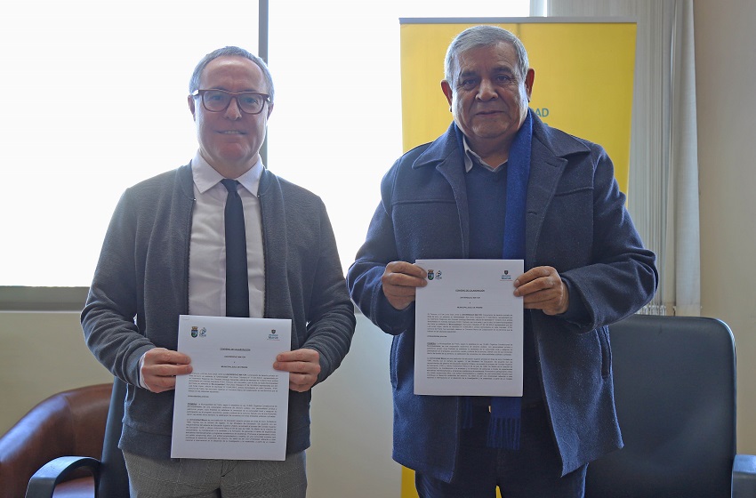 Universidad Mayor y Municipalidad de Freire renuevan convenio de colaboración