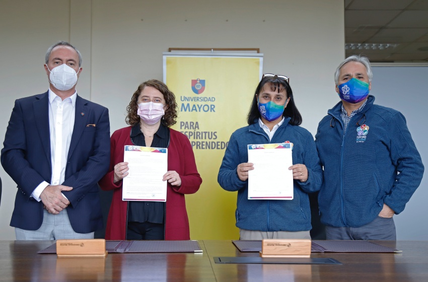 Universidad Mayor firma convenio con organización líder en inclusión turística