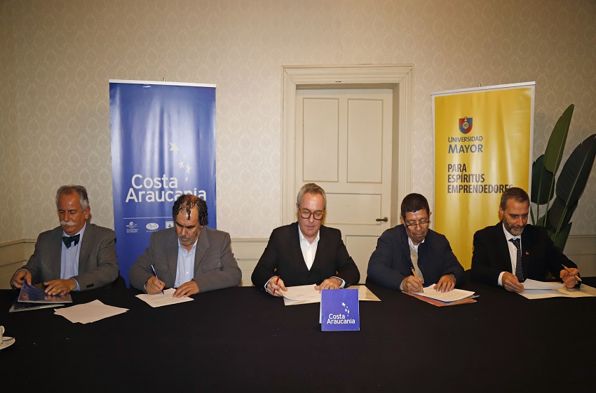 Universidad Mayor firma convenio de colaboración con Asociación de Municipios Costa Araucanía