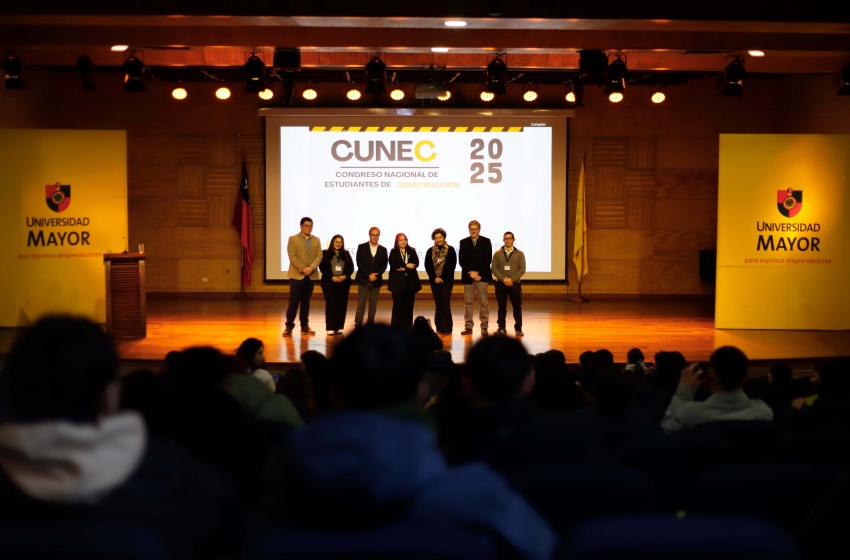 Universidad Mayor fue sede del Congreso Nacional de Estudiantes de Construcción