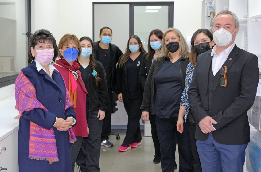 Decana de Medicina y Ciencias de la Salud realizó primera visita oficial a la sede Temuco