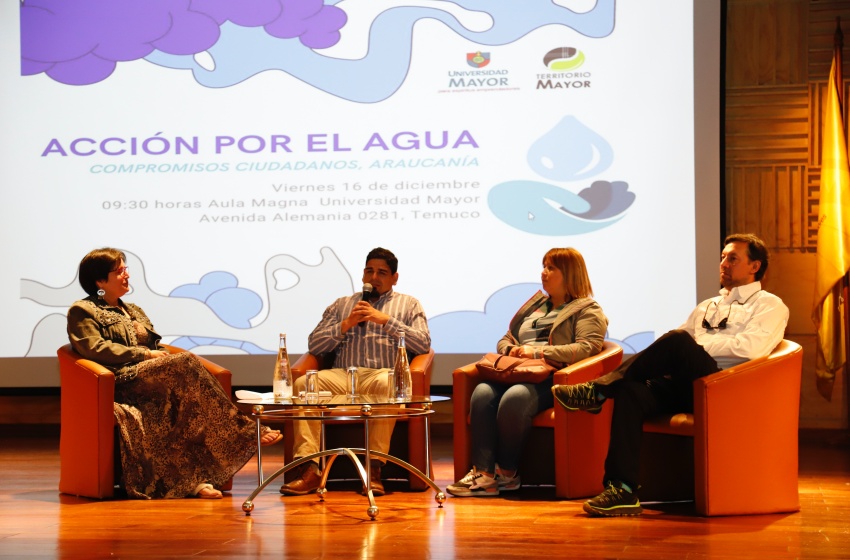 Compromiso ciudadano: realizan encuentro “Acción por el agua” en la sede Temuco
