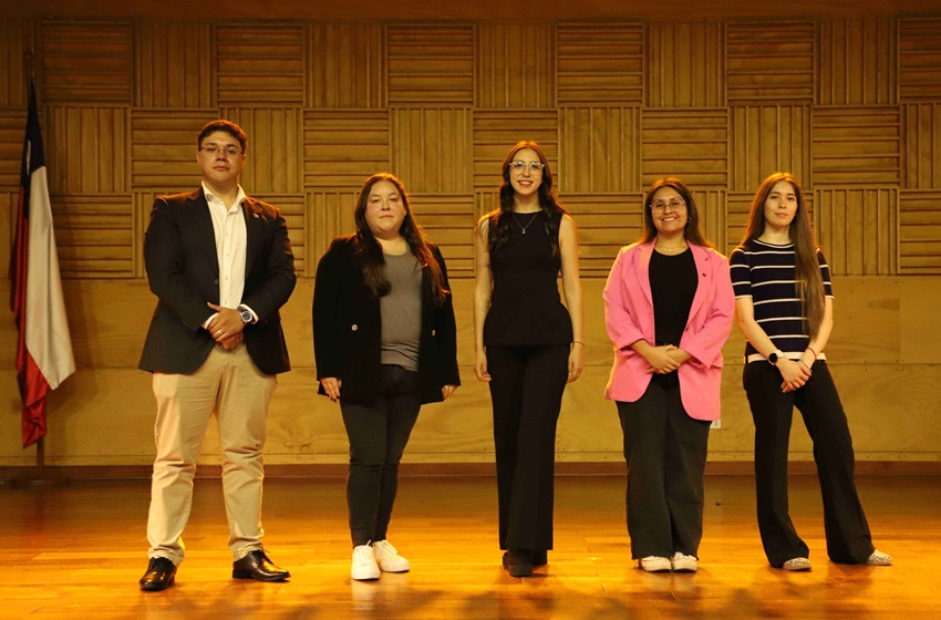 Asume nueva directiva de la Federación de Estudiantes de la Universidad Mayor sede Temuco