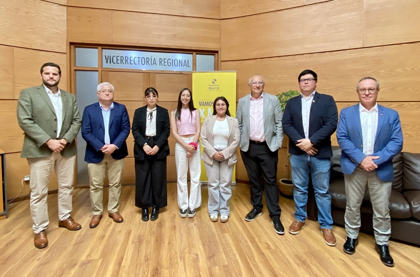 Federación de Estudiantes de la sede Temuco sostuvo primera reunión con el rector Patricio Manque