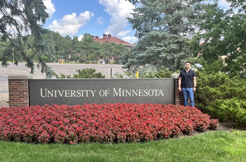 Académico U. Mayor realizó pasantía en la Universidad de Minnesota en Estados Unidos