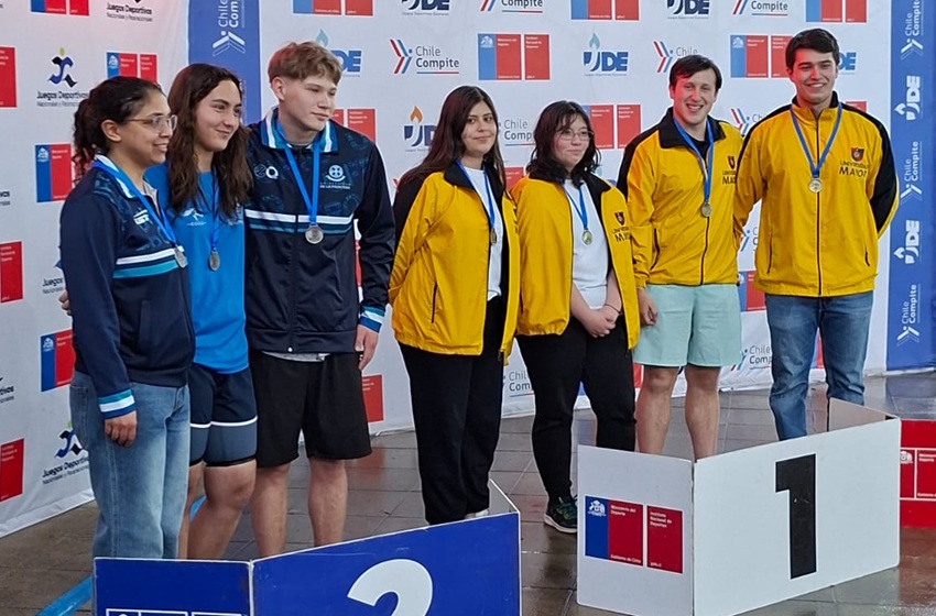 Estudiantes de la sede Temuco brillaron en las Ligas Deportivas de Educación Superior