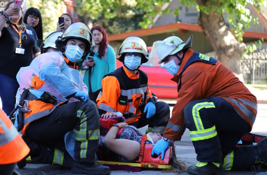 Bomberos se capacitaron en atención prehospitalaria obstétrica y neonatal