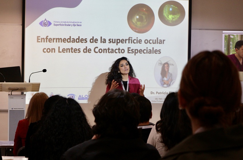 Tecnólogos médicos se actualizaron en superficie ocular y ojo seco