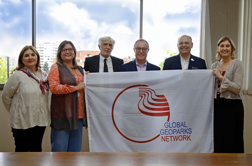 Comitiva Unesco visita la sede Temuco en el marco de la Conferencia Internacional de Geoparques