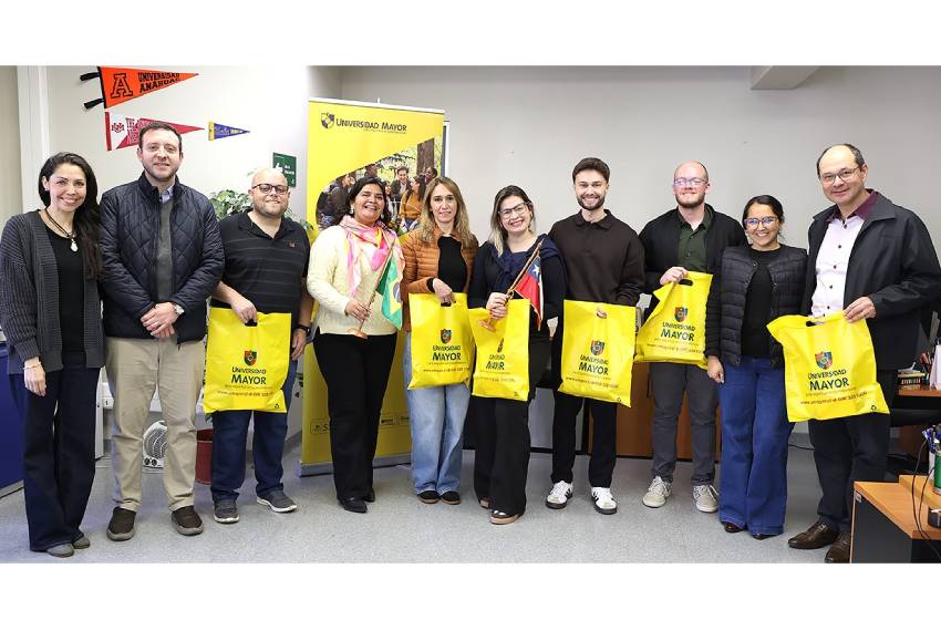 U. Mayor recibió a delegación de UNIVATES para intercambiar experiencias académicas