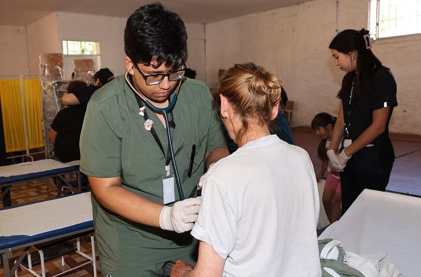 Sede Santiago reinició los Trabajos Voluntarios de verano con operativo en El Monte