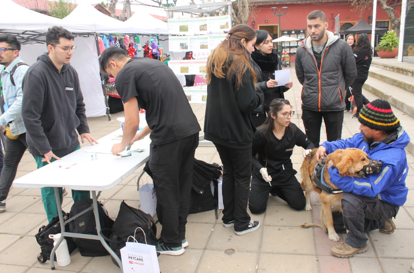 Medicina Veterinaria participó en “Encuentro de Educación y Bienestar Animal” del municipio de El Monte
